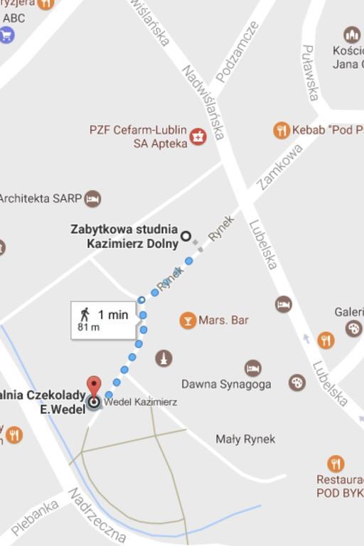 Dom Goscinny Browarna 4 Kazimierz Dolny Exterior foto